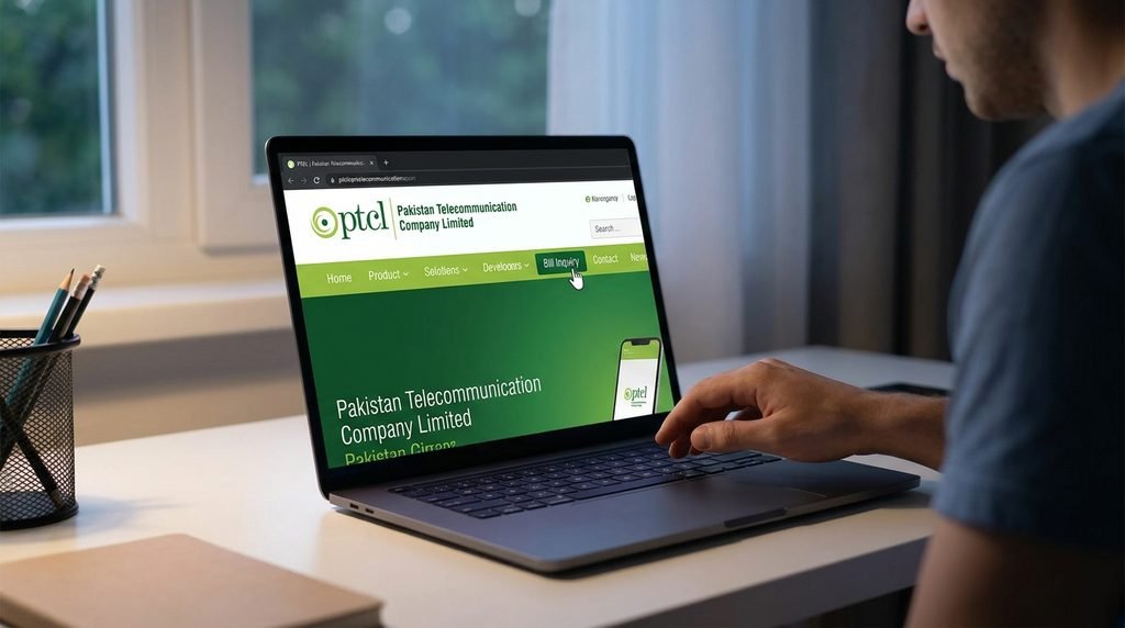 Pay PTCL Bill Online with 7Pay
